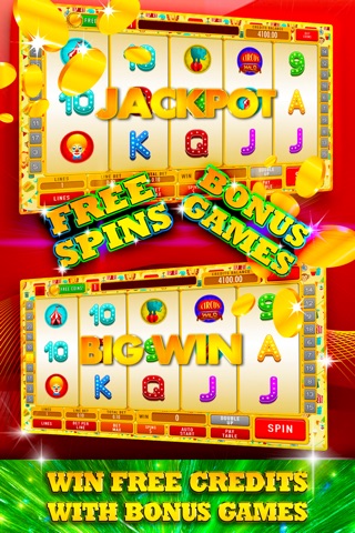 Circus Lucky Slots: Match the well-known performers for magical daily bonuses screenshot 2