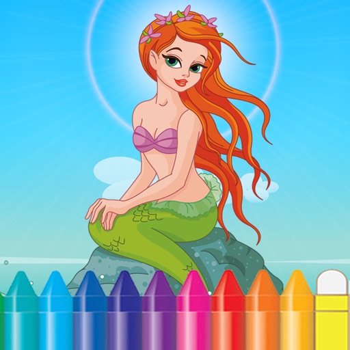 The Little Mermaid Coloring Book by Creativity Without Borders