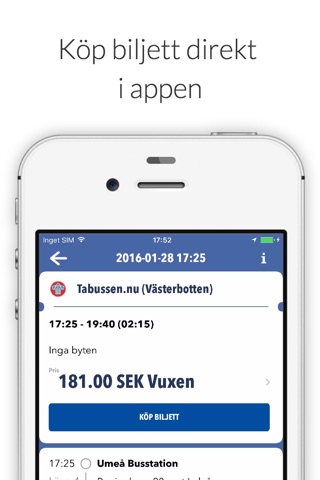 Tabussen.nu screenshot 3