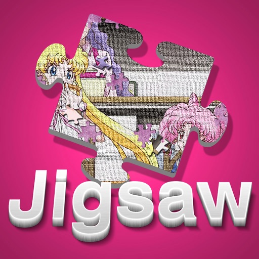 Cartoon Jigsaw Puzzle Box for Sailor Moon iOS App