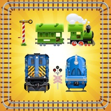 Activities of Toy Train Puzzles for Toddlers and Kids !