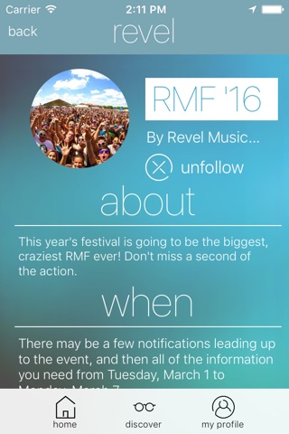 Revel - Relevant Information at Your Fingertips screenshot 2