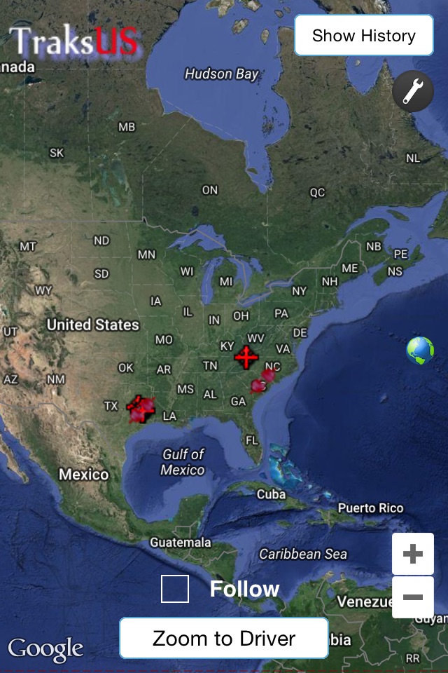 TraksUS Map App screenshot 3