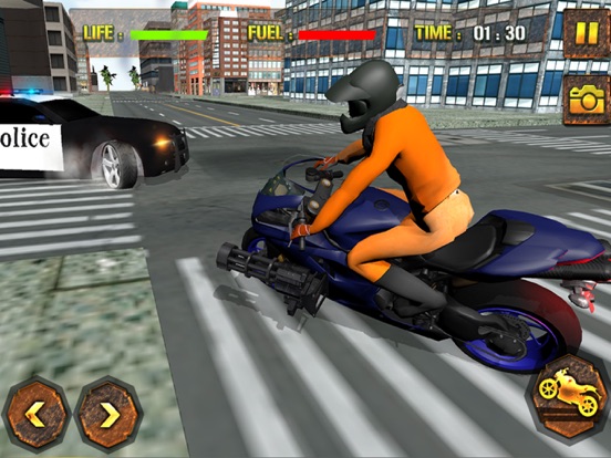 Screenshot #6 pour Prison Échapper: du trafic Police Chasse Moto Cavalier