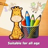 Wild Animals Zoo Safari ~ Peppa Coloring Book For Little Painter