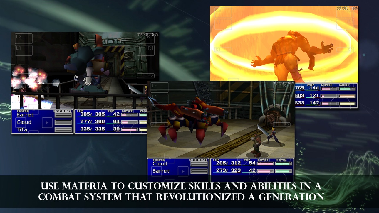 FINAL FANTASY VII FREE Hack screenshot 4 - iOS game interface