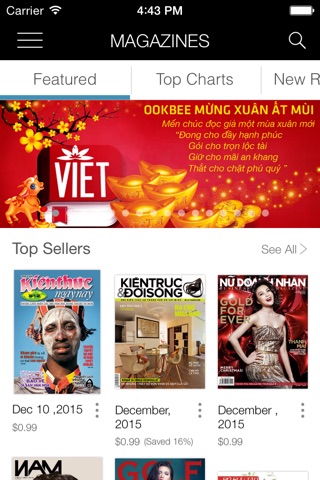 Viet Bookstore screenshot 2