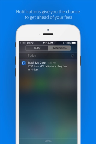 Track My Corp - Tax Reminders screenshot 2