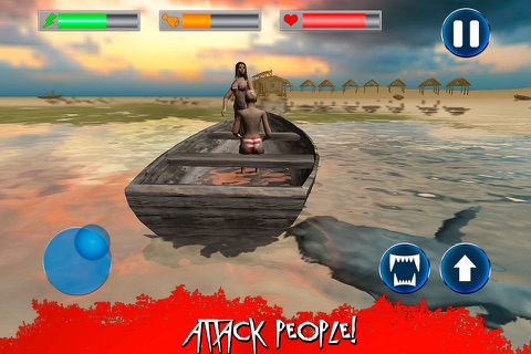 Wild Angry Shark Simulator 3D screenshot 3