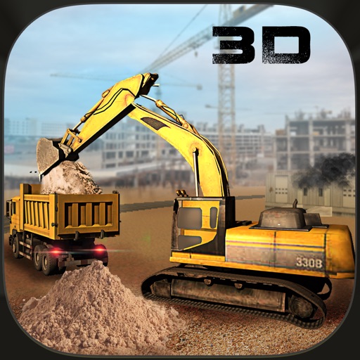 City Construction Heavy Crane Driver Simulator icon