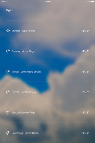 Das Wetter - Deutsch screenshot 2