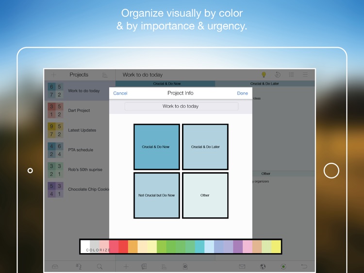 Priority Matrix for iPad - Manage Effectively screenshot-4