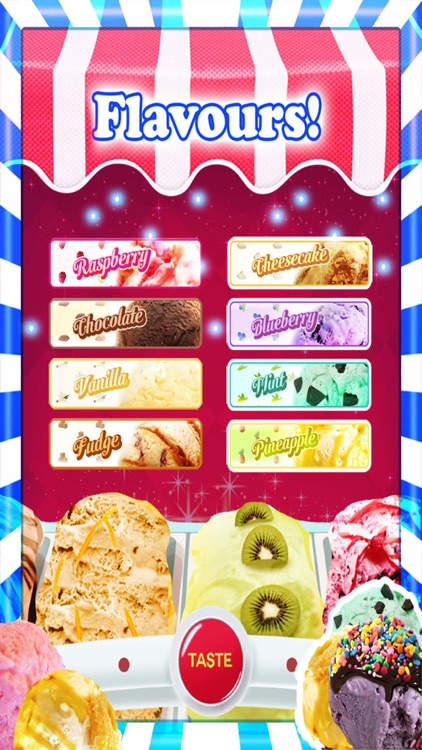 A Festive Ice Cream Maker FREE. Make cones with different Flavours screenshot-4