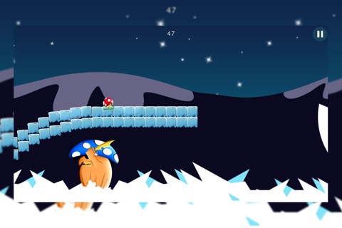 Mushroom Fun Ski Race screenshot 2