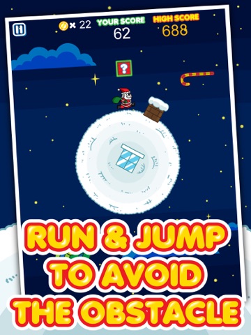 Amazing X'mas Planet - Hohoho ! Santa Claus Perfect Run & Dash On Christmas Day HD screenshot 2