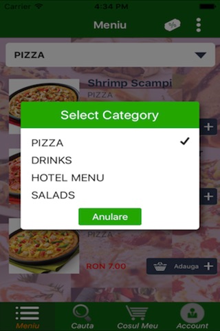 pizzamyway.ro screenshot 2