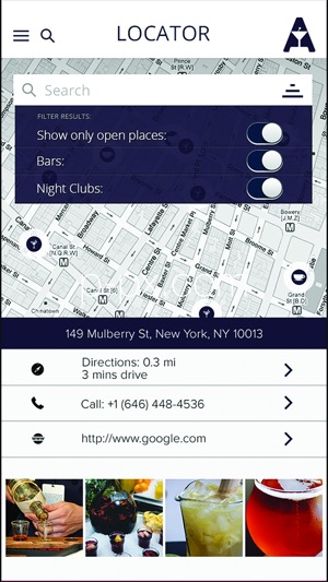 Alchomy - Cocktail Recipes & Bar Locator(圖3)-速報App