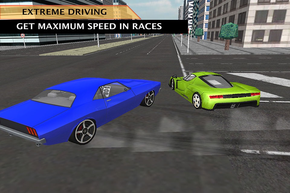 Lux Turbo Extreme Classic Car Driving Simulator screenshot 3