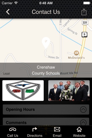 Crenshaw County Board screenshot 3