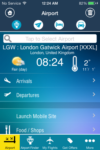 Gatwick Airport (LGW)+ Radar screenshot 2