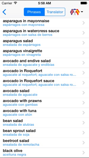 Spanish-English Restaurant Translator (Offline)(圖3)-速報App
