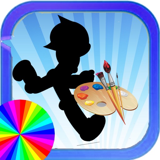 Game Paint Astro Boy Manga Edition iOS App