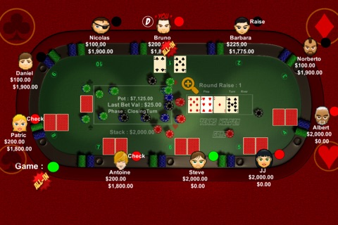 Texas Holdem Tournament Pro screenshot 2