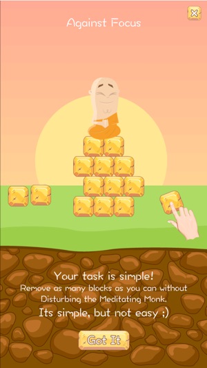 Don’t disturb the monk: Tiny Monk Balance Meditation(圖1)-速報App