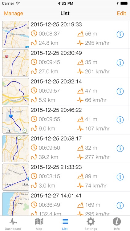 Speedometer Plus - Record distance, speed, acceleration and more...