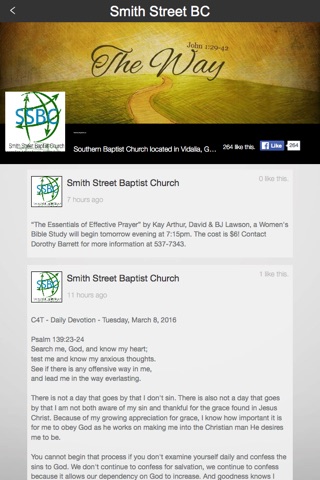 Smith Street Baptist Church screenshot 2