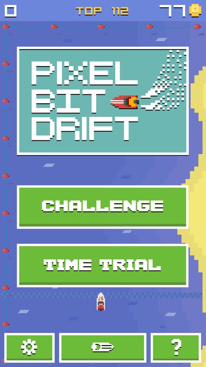 Pixel Bit Drift - Speed Boats Water Challenge