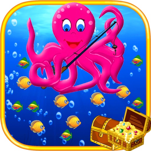 Octopus Fishing Simulator Icon