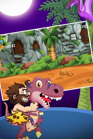 Caveman Dino Race Pro screenshot 4