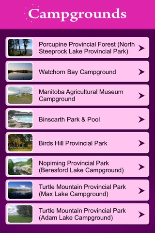 Manitoba Campgrounds & RV Parks screenshot 2