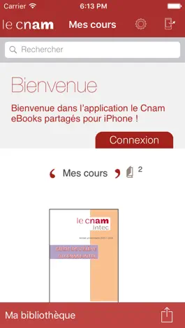 Game screenshot le Cnam eBooks partagés mod apk