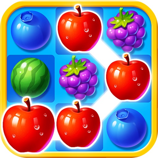 Fantasy Ice Juicy Fruit Swipe and Match iOS App