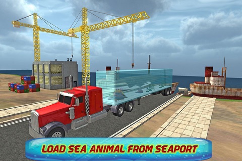 Transport Truck Sea Animals 3D screenshot 3