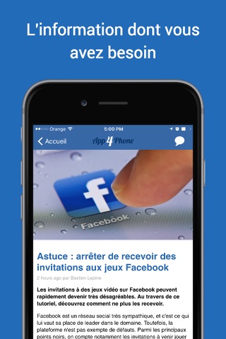App4Phone : actu et bons plans pour iPhone screenshot 2