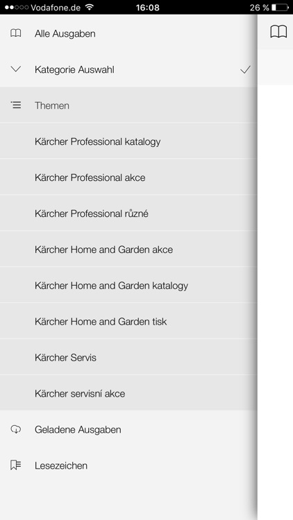 Kärcher Informace screenshot-3
