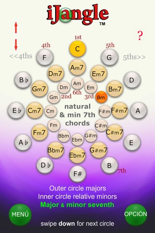 CIRCLE OF 5THS - Chords screenshot 3