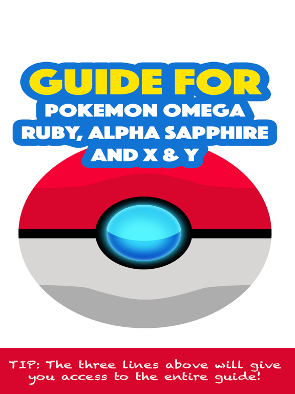 Guide For Pokemon Omega Ruby, Alpha Sapphire and X & Yのおすすめ画像1