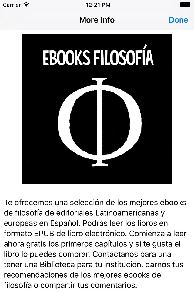 Ebooks de Filosofía en Biblioteca Digital Gratuita screenshot 2