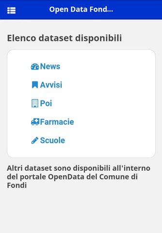OpenData Fondi screenshot 4
