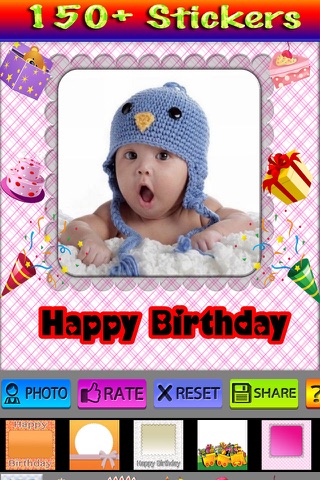 Happy Birthday Cards and Stickers screenshot 3