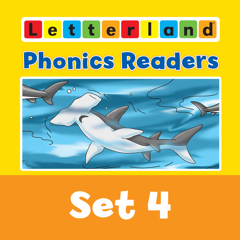 Letterland Phonics Readers Set 4