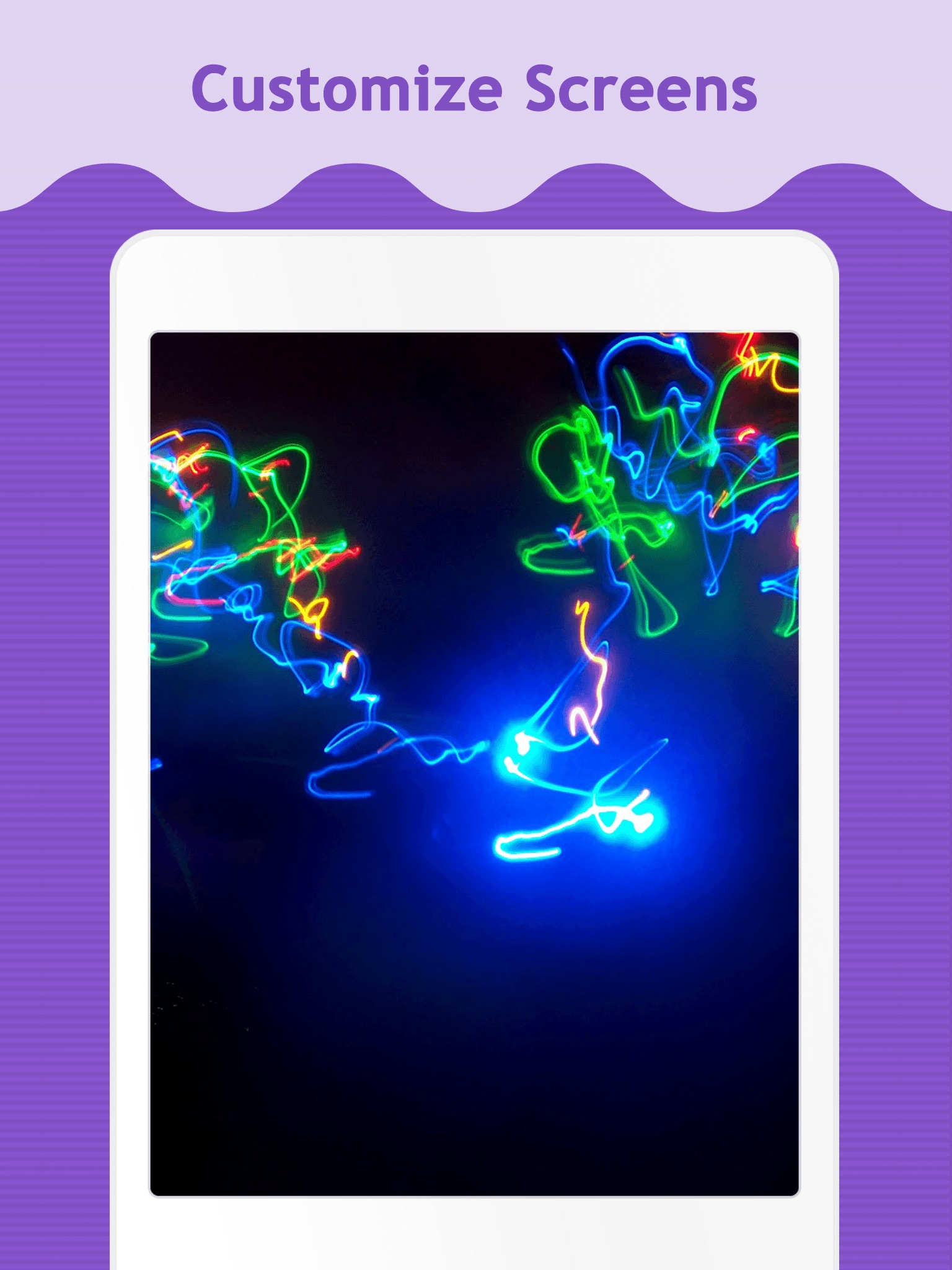 Neon Wallpapers for iPad screenshot 3