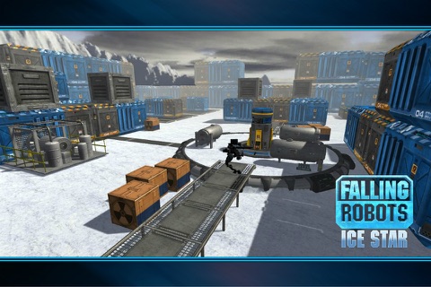 Falling Robots: Ice Star screenshot 2