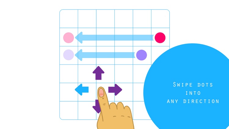 Swipe Dots: earn extra time connecting & swiping dots