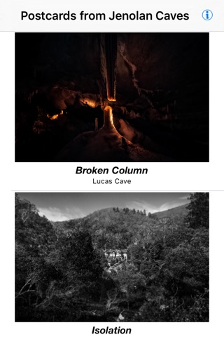 Postcards from Jenolan Caves screenshot 2
