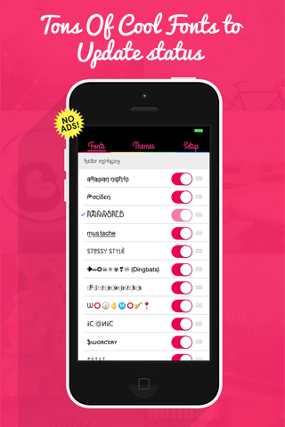 Best Font Changer - Now With Cool Fonts & Custom Designed Keyboards Themes! screenshot 4